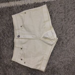 Women's Cream Shorts